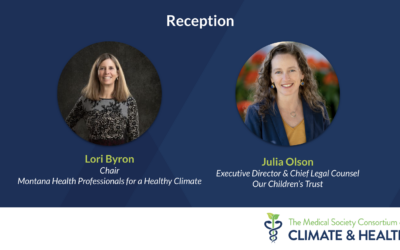 Reception With Julia Olson: Youth, Health Professionals, and the Climate Movement